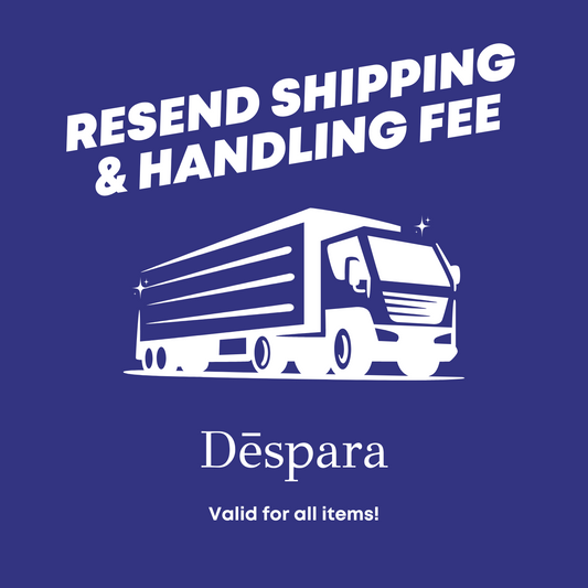 Resend shipping & Handling fee