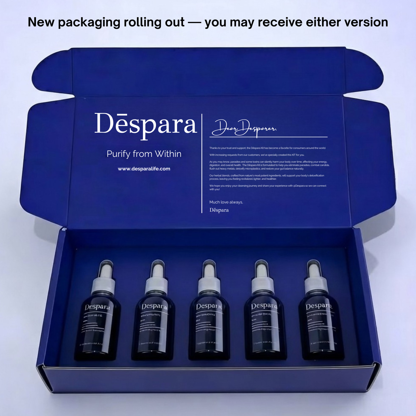 Dēspara Kit – Parasite & Detox Solution